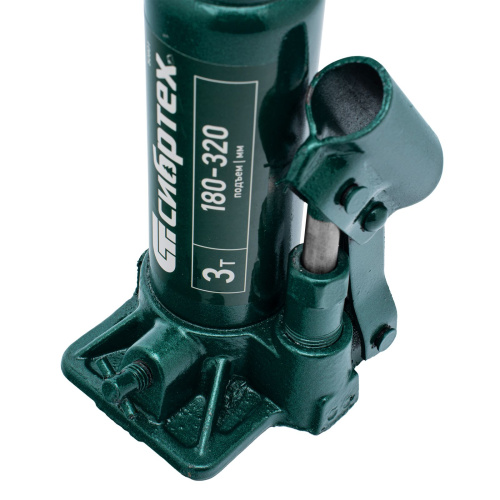 Домкрат гидравлический бутылочный, 3 т, 180-320 мм Сибртех по ценам производителя в Челябинске с доставкой по всей России