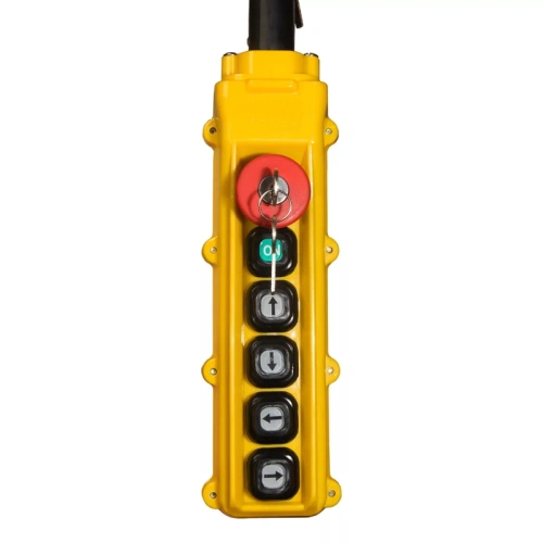 Пульт управления для талей CD (4 кнопки + пуск + аварийный бутон 380в) по ценам производителя в Челябинске с доставкой по всей России