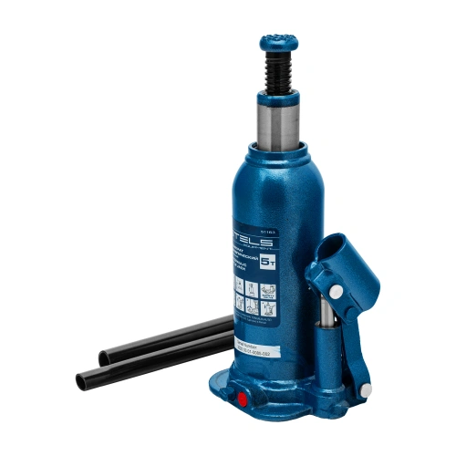 Домкрат гидравлический бутылочный, 5 т, h подъема 207-404 мм Stels по ценам производителя в Челябинске с доставкой по всей России