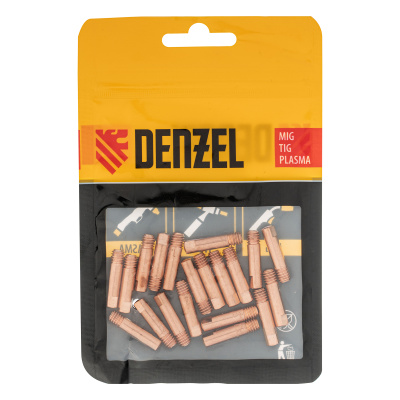 Токосъемный наконечник под проволоку 1,2 мм, М5х24, E-CU, 20 шт для MIG горелки тип 15 Denzel по ценам производителя в Челябинске с доставкой по всей России