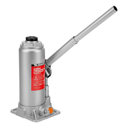 Домкрат гидравлический бутылочный, 8 т, h подъема 230-457 мм Matrix по ценам производителя в Челябинске с доставкой по всей России
