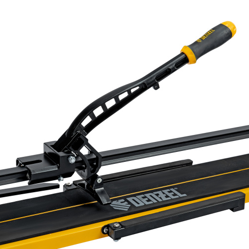 Плиткорез рельсовый 800х16мм, каретка на подш., стальная станина, усил. рукоятка-пенал Denzel по ценам производителя в Челябинске с доставкой по всей России