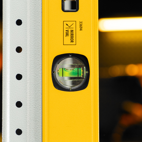 Уровень алюминиевый, магнит, фрезерованный, 3 глазка (1 зеркал.) 0,5 мм/м, 1200 мм Denzel по ценам производителя в Челябинске с доставкой по всей России