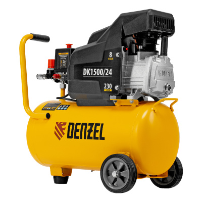 Компрессор воздушный DK1500/24, Х-PRO 1.5 кВт, 230 л/мин, 24 л Denzel купить в Москве с доставкой по всей России | ProtosMarket.ru
