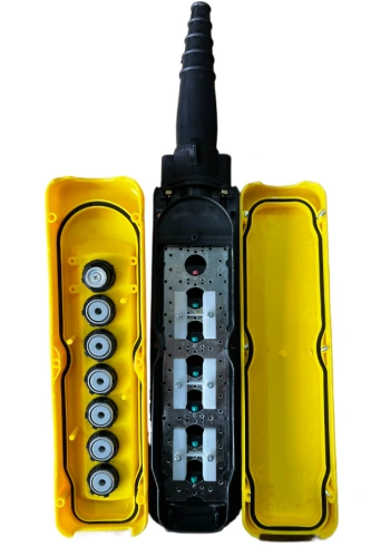 Пульт управления XAC-A6713Y для тали (6 кнопок, 1 скорость, ключ-марка, стоп, IP65, 380В) по ценам производителя в Челябинске с доставкой по всей России