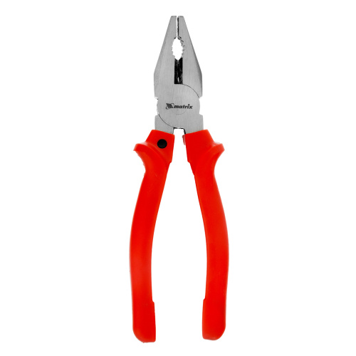 Плоскогубцы комбинированные Standard, 200 мм, шлифованные, пластмассовые рукоятки Matrix по ценам производителя в Челябинске с доставкой по всей России