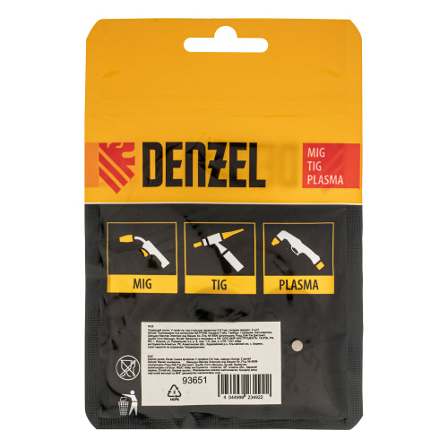 Подающий ролик, V профиль под стальную проволоку 0,8-1мм, посадка квадрат, 2 шт Denzel по ценам производителя в Челябинске с доставкой по всей России