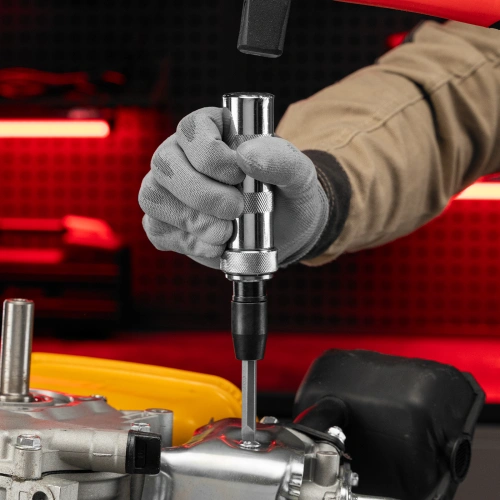 Отвертка ударно-поворотная 1/2, набор бит, 6 шт, пластиковый бокс Matrix по ценам производителя в Челябинске с доставкой по всей России