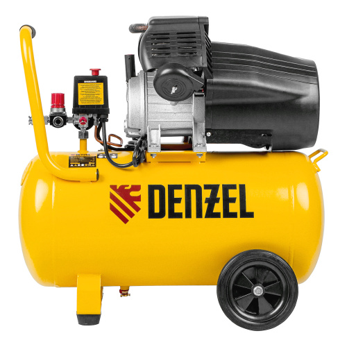 Компрессор воздушный DCV2200/50, прямой привод, 2.2 кВт, 50 литров, 380 л/мин Denzel по ценам производителя в Челябинске с доставкой по всей России