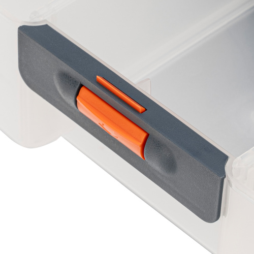 Органайзер для хранения с выдвижными лотками 310х150х260мм, 4 секции, пластик Stels по ценам производителя в Челябинске с доставкой по всей России