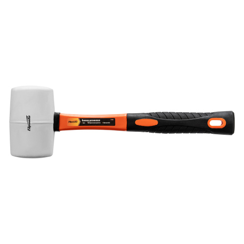 Киянка резиновая, 680 г, белая резина, фибергласовая рукоятка Sparta по ценам производителя в Челябинске с доставкой по всей России