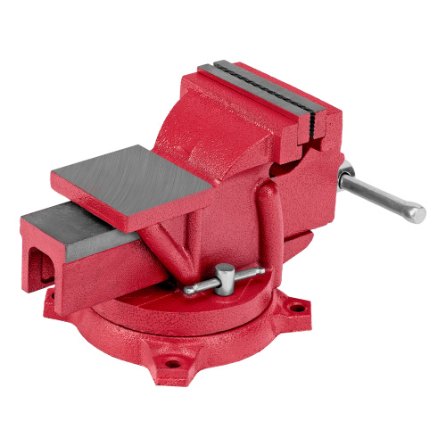 Тиски слесарные, 100 мм, поворотные, с наковальней Matrix по ценам производителя в Челябинске с доставкой по всей России