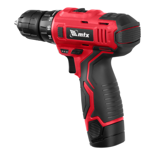 Дрель-шуруповерт аккумуляторная MCDL-12-02P, Li-Ion, 12 В, 2 акк. MTX по ценам производителя в Челябинске с доставкой по всей России