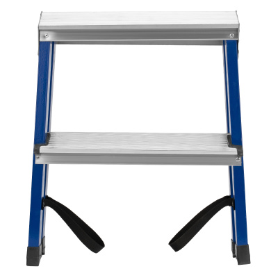 Стремянка двусторонняя 2 ступени, стальная, Сибртех по ценам производителя в Челябинске с доставкой по всей России