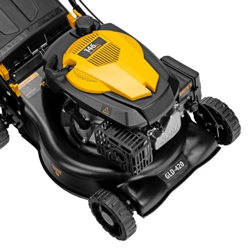 Газонокосилка бензиновая GLD-420, 146 см3, ширина 42 см, 40 л Denzel по ценам производителя в Челябинске с доставкой по всей России