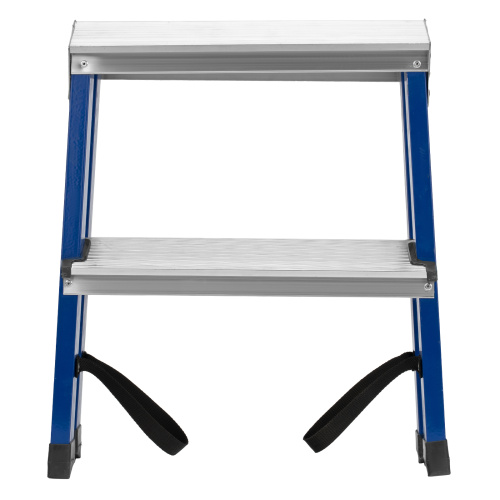 Стремянка двусторонняя 2 ступени, стальная, Сибртех по ценам производителя в Челябинске с доставкой по всей России