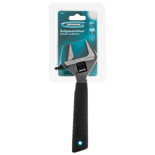 Ключ разводной, переставная губка, 200 мм, CRV GROSS по ценам производителя в Челябинске с доставкой по всей России