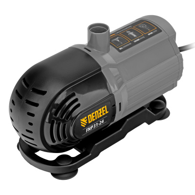Насос фонтанный FNP31-24, 31 Вт, подъем 2,4 м, 1500 л/ч, колокольчик/2 каскада/гейзер Denzel по ценам производителя в Челябинске с доставкой по всей России