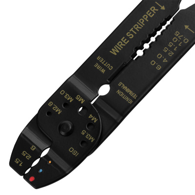 Щипцы, 210 мм, для зачистки электропроводов и обжима контактных кле мм, 1.5-6.5 мм Sparta по ценам производителя в Челябинске с доставкой по всей России