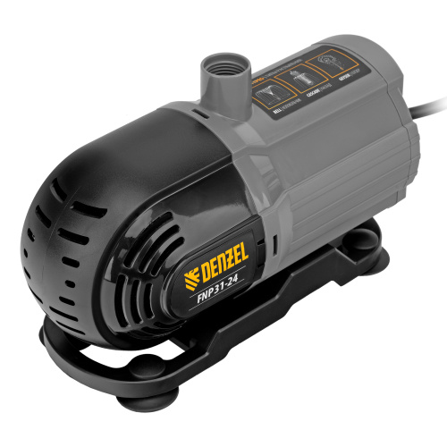 Насос фонтанный FNP31-24, 31 Вт, подъем 2,4 м, 1500 л/ч, колокольчик/2 каскада/гейзер Denzel по ценам производителя в Челябинске с доставкой по всей России