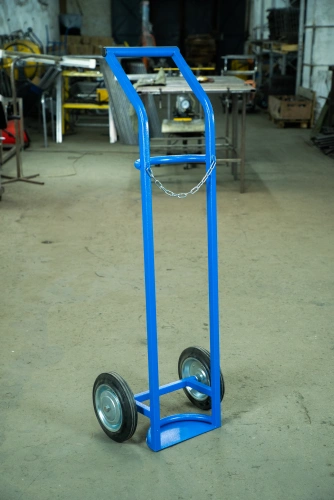 Тележка для газовых баллонов TOR ГБ-1, 1 баллон (литые колеса 250мм) по ценам производителя в Челябинске с доставкой по всей России