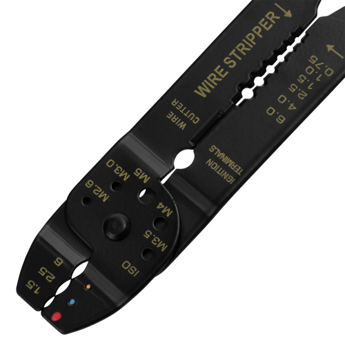 Щипцы, 210 мм, для зачистки электропроводов и обжима контактных кле мм, 1.5-6.5 мм Sparta по ценам производителя в Челябинске с доставкой по всей России