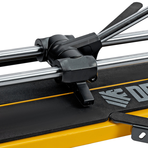 Плиткорез 600х14мм, цельнометал. напр., каретка на подш., стальная станина, рукоятка-пенал Denzel по ценам производителя в Челябинске с доставкой по всей России