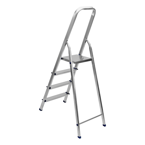 Стремянка, 4 ступени, алюминиевая, Сибртех по ценам производителя в Челябинске с доставкой по всей России