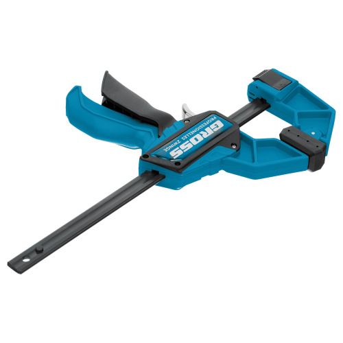 Струбцина реечная, быстрозажимная, пистолетного типа, пошаговый механизм, пластиковый корпус, 150 мм Gross по ценам производителя в Челябинске с доставкой по всей России