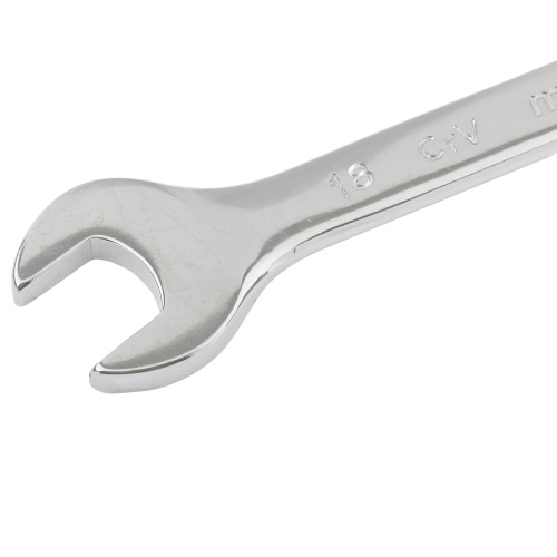 Ключ комбинированный, 18 мм, CrV, полированный хром Matrix по ценам производителя в Челябинске с доставкой по всей России