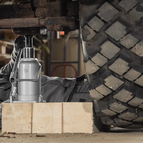 Домкрат гидравлический бутылочный, 20 т, h подъема 244-449 мм Matrix по ценам производителя в Челябинске с доставкой по всей России