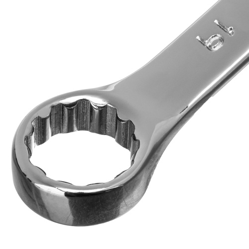 Набор ключей комбинированных, 8-19 мм, 8 шт, CrV, полированный хром Matrix по ценам производителя в Челябинске с доставкой по всей России