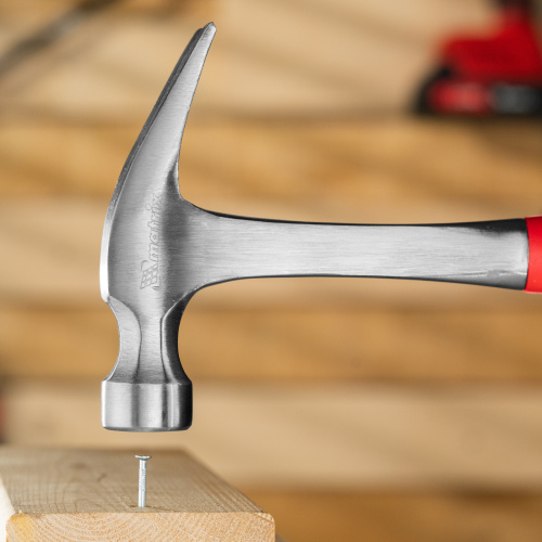 Молоток-гвоздодер, 570 г, цельнометаллический, двухкомпонентная рукоятка Matrix по ценам производителя в Челябинске с доставкой по всей России