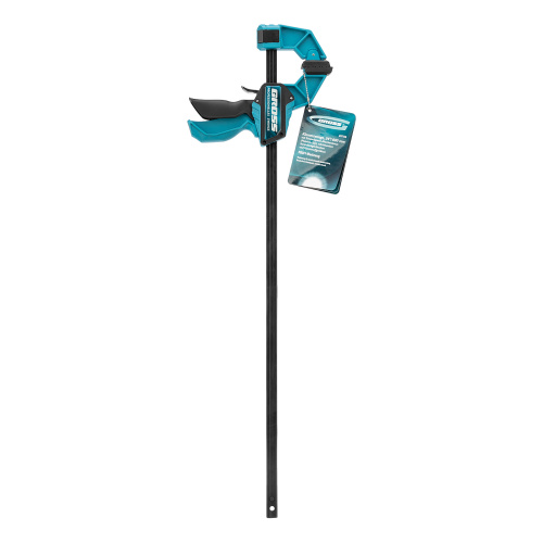 Струбцина реечная, быстрозажимная, пистолетного типа, пошаговый механизм, пластиковый корпус, 600мм Gross по ценам производителя в Челябинске с доставкой по всей России