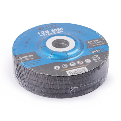 Круг для шлифования FTL Energy 125 х 6 х 22,2 мм A30TBF по ценам производителя в Челябинске с доставкой по всей России