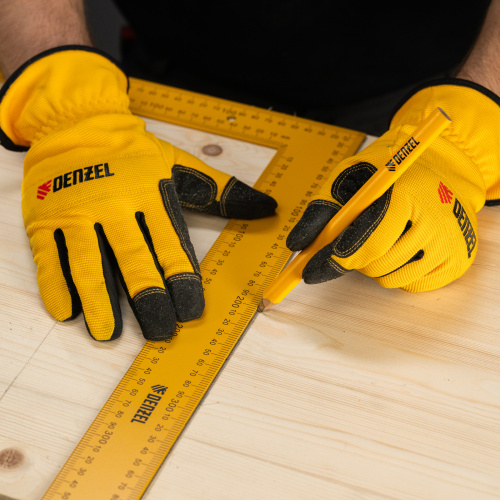 Угольник стальной, 400 х 600 мм Denzel по ценам производителя в Челябинске с доставкой по всей России