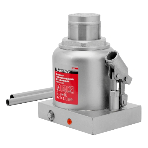 Домкрат гидравлический бутылочный, 50 т, h подъема 236-356 мм Matrix по ценам производителя в Челябинске с доставкой по всей России