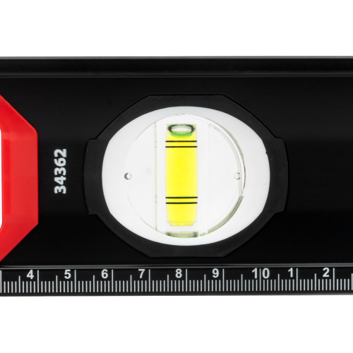 Уровень алюминиевый, усиленный, фрезерованный, 3 глазка, двухкомпонентные рукоятки, 800 мм Matrix по ценам производителя в Челябинске с доставкой по всей России