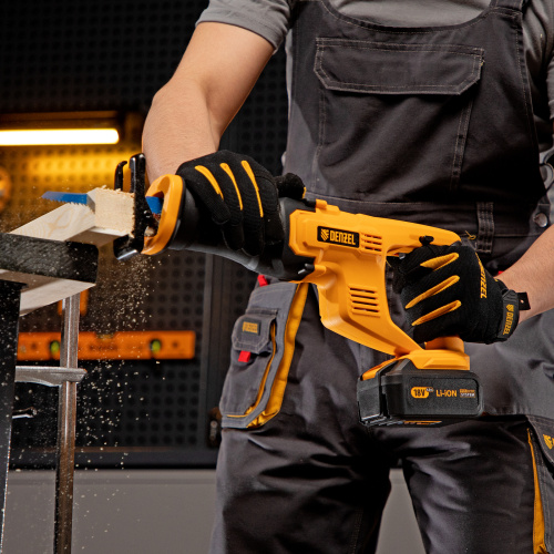 Пила сабельная аккумуляторная CRC-115, 18В Li-Ion Denzel по ценам производителя в Челябинске с доставкой по всей России