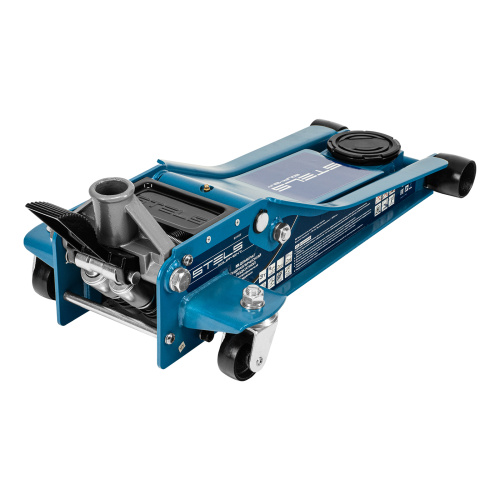 Домкрат гидравлический подкатной 3 т, быстрый подъем, Low profile quick lift, 75-505 мм, профессиональный STELS по ценам производителя в Челябинске с доставкой по всей России