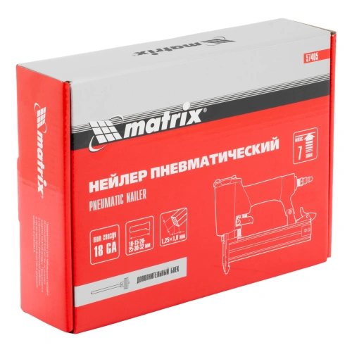 Нейлер пневматический для гвоздей от 10 до 32 мм Matrix по ценам производителя в Челябинске с доставкой по всей России