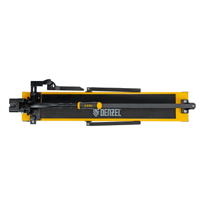 Плиткорез рельсовый 800х16мм, каретка на подш., стальная станина, усил. рукоятка-пенал Denzel по ценам производителя в Челябинске с доставкой по всей России