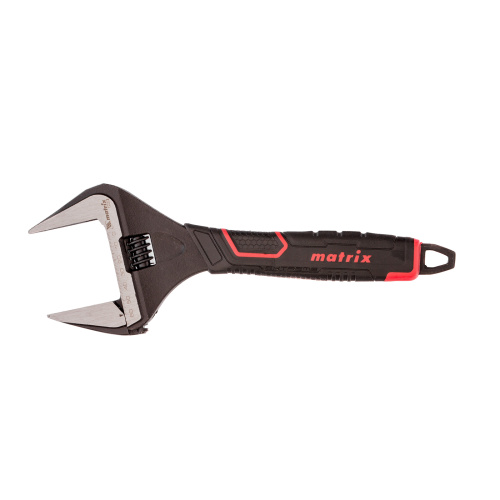 Ключ разводной, тонкие губки, фосфатированный, двухкомпонентная рукоятка, 300 мм, PRO Matrix по ценам производителя в Челябинске с доставкой по всей России