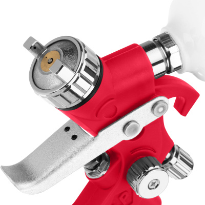 Краскораспылитель HVLP пневмат. с верхним бачком V= 0,1 л, сопло диаметром 0.8 мм Matrix по ценам производителя в Челябинске с доставкой по всей России