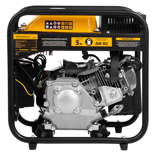 Генератор инверторный GT-3500iF, 3.5 кВт, 230 В, бак 5 л, открытый корпус, ручной старт Denzel по ценам производителя в Челябинске с доставкой по всей России