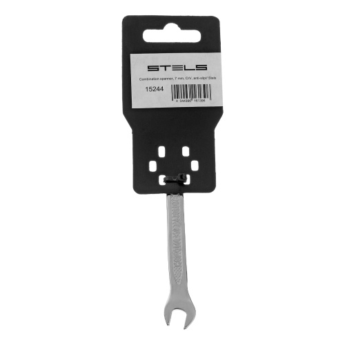 Ключ комбинированный, 7 мм, CrV, антислип Stels по ценам производителя в Челябинске с доставкой по всей России