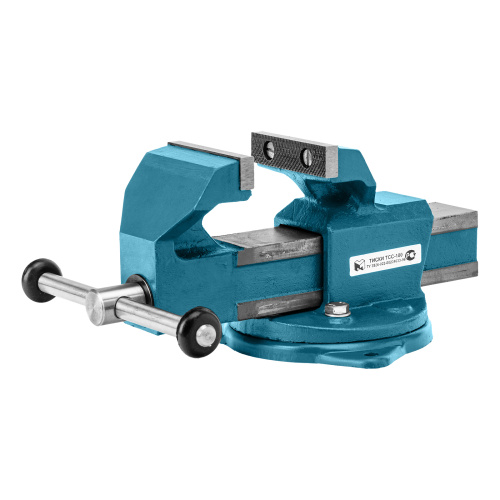 Тиски слесарные, 100 мм, поворотные (Глазов) по ценам производителя в Челябинске с доставкой по всей России