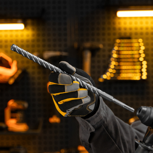 Бур по бетону, цельная крестовая пластина, 14x315 мм, SDS PLUS Denzel по ценам производителя в Челябинске с доставкой по всей России