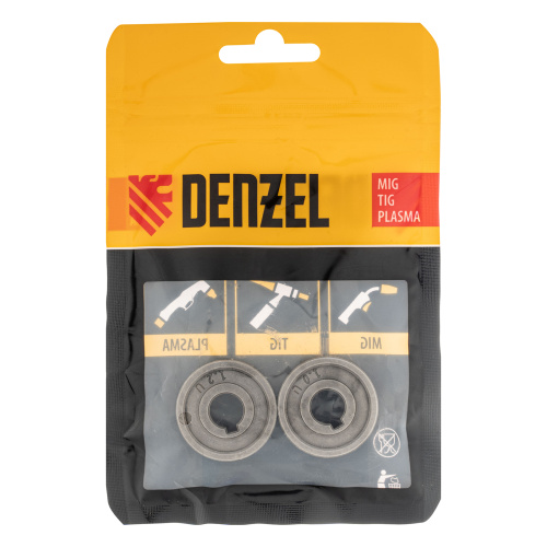 Подающий ролик, U профиль под алюминиевую проволоку 1,0-1,2 мм, 2 шт Denzel по ценам производителя в Челябинске с доставкой по всей России