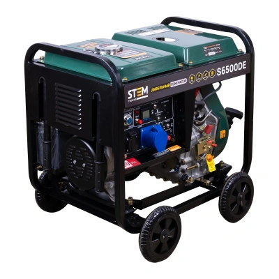 Генератор дизельный STEM Techno S6500DE (6.5 кВт, электростартер, дисплей, подогрев) по ценам производителя в Челябинске с доставкой по всей России